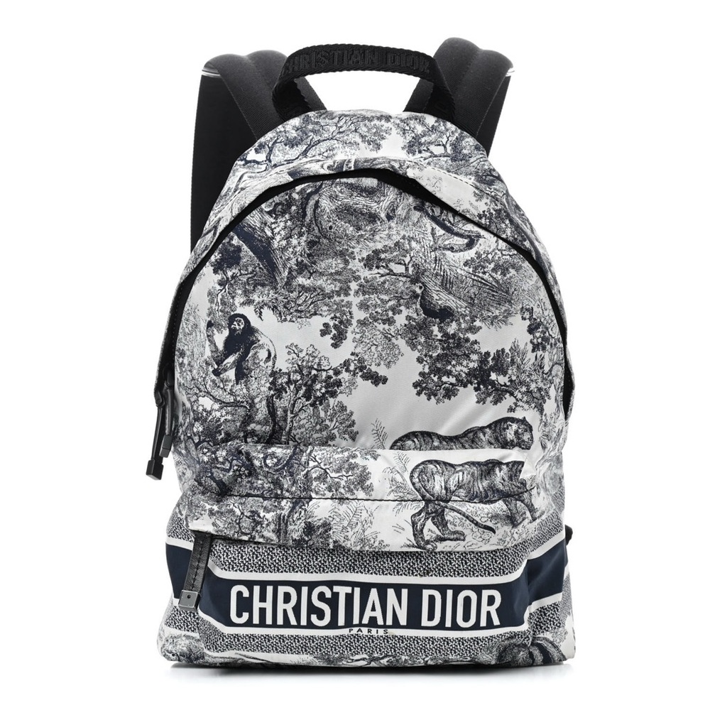 Christian Dior Toile De Jouy Small Diortravel Backpack